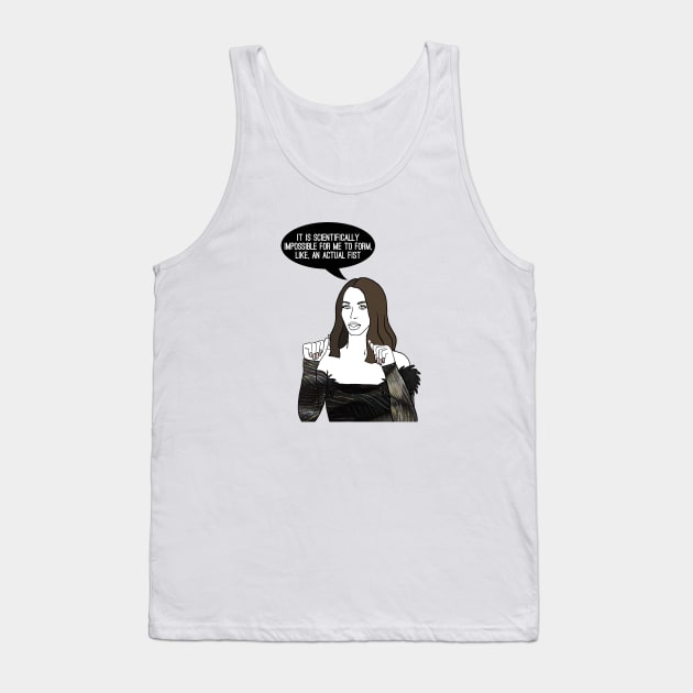 Scientifically Impossible Tank Top by Katsillustration